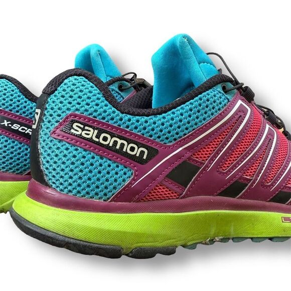 Salomon X-Scream Women's Running Shoes Multicolor Size 9 - Picture 4 of 14